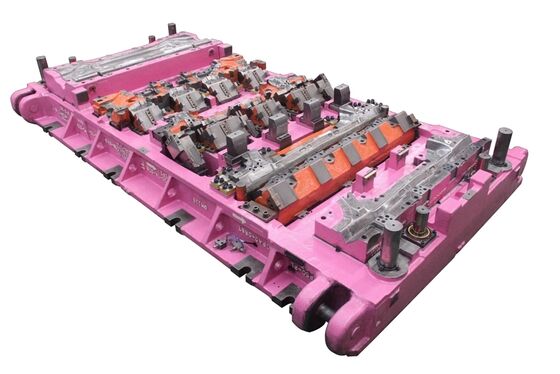 คุณภาพ การจัดการวัสดุ Stamping Die สําหรับรถยนต์ Metal Stamping ส่วนการผลิต โรงงาน
