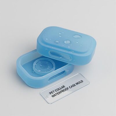 Calidad Molde de carcasa impermeable para collar de mascotas para aplicaciones en el sector de productos inteligentes para mascotas Fábrica